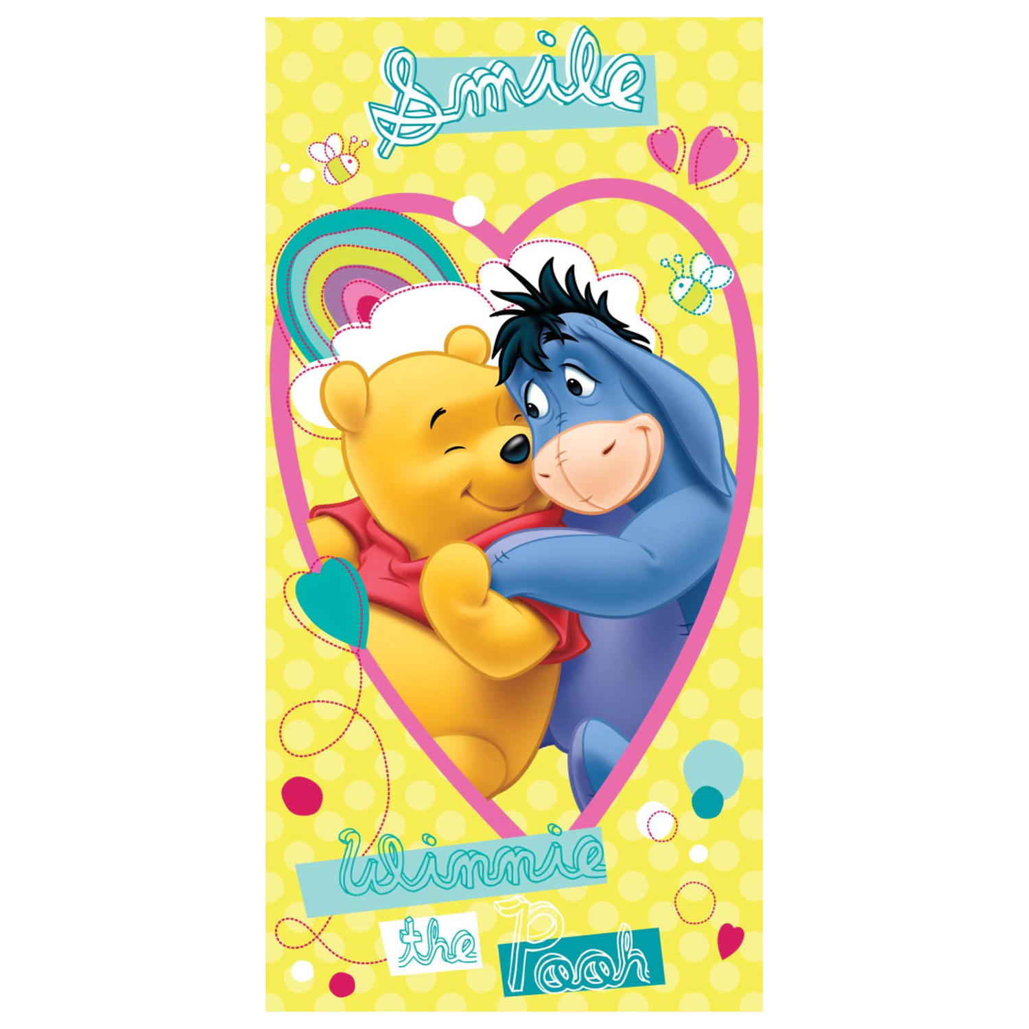 Disney Winnie the Pooh Smile Handtuch Produktfoto