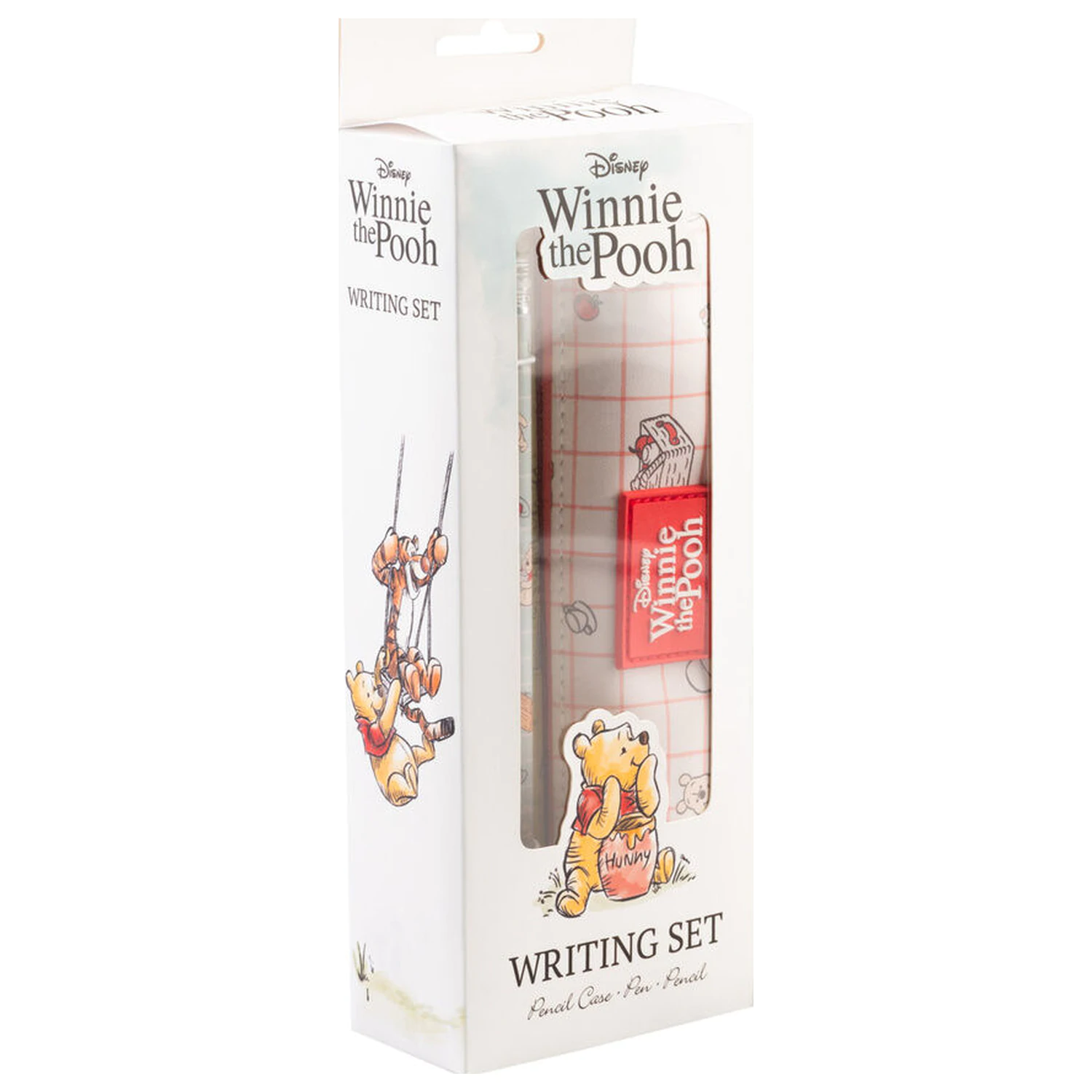 Disney Winnie the Pooh Federmäppchen + Kugelschreiber und Bleistift Produktfoto