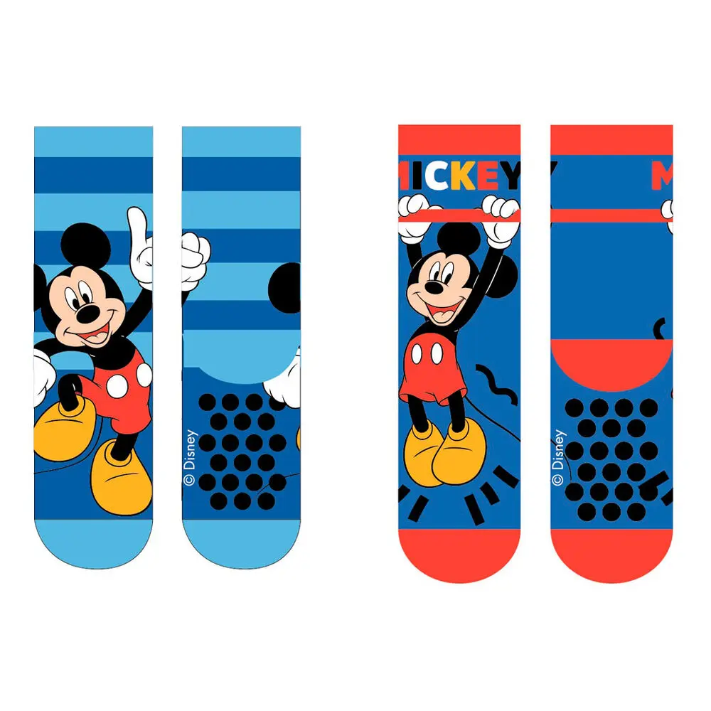Disney Mickey Kinder 2-er Pack Stoppersocken assorted Produktfoto