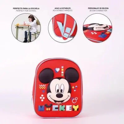 Disney Mickey 3D Rucksack 31cm Produktfoto