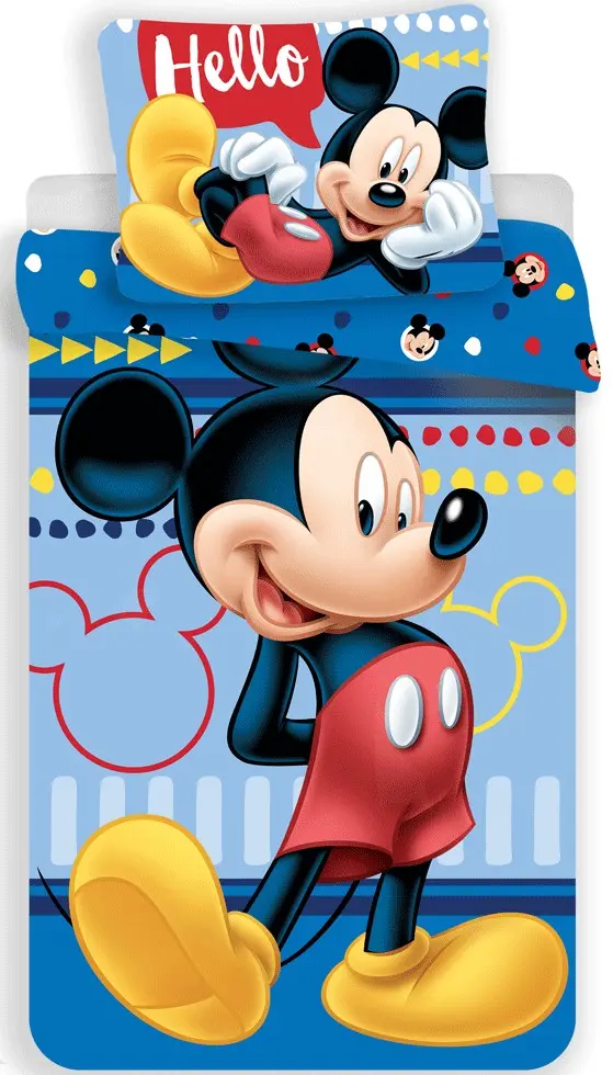 Disney Mickey Mouse Bettbezug Set 140x200cm, 70x90cm Produktfoto