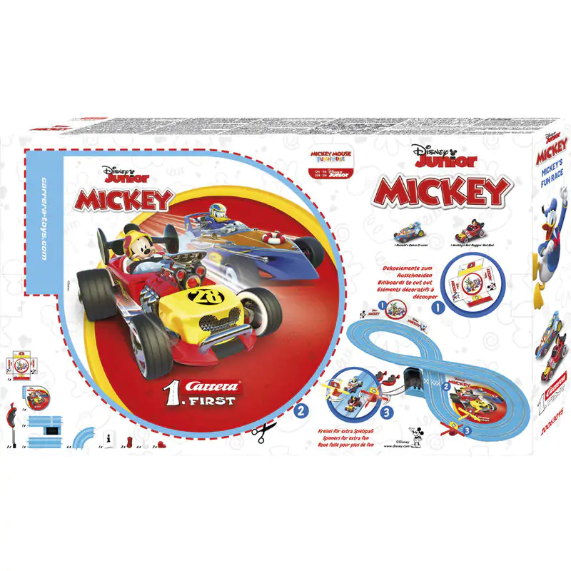 Disney Mickey &amp; Donald elektrische Rennstrecke Produktfoto