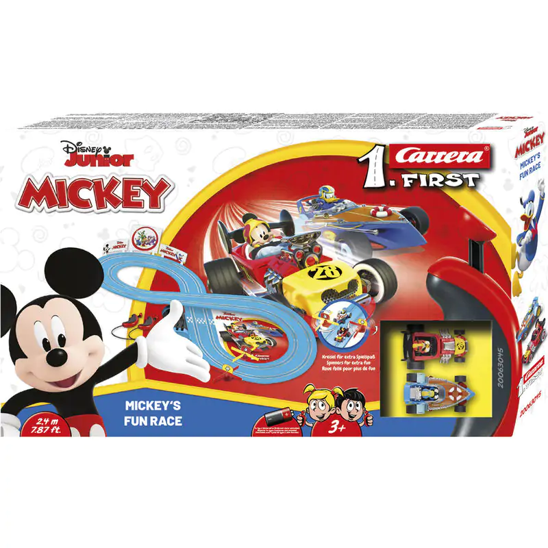 Disney Mickey &amp; Donald elektrische Rennstrecke Produktfoto