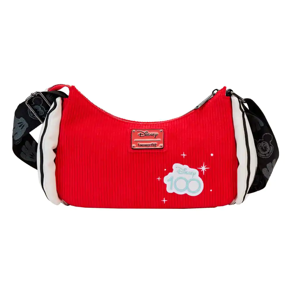 Disney by Loungefly Umhängetasche Mickey &amp; Minnie 100th Anniversary Mickey Hands Produktfoto