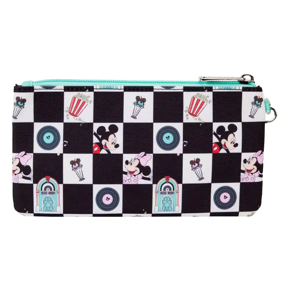 Disney by Loungefly Karten-Etui Mickey &amp; Minnie Date Night Diner AOP Produktfoto