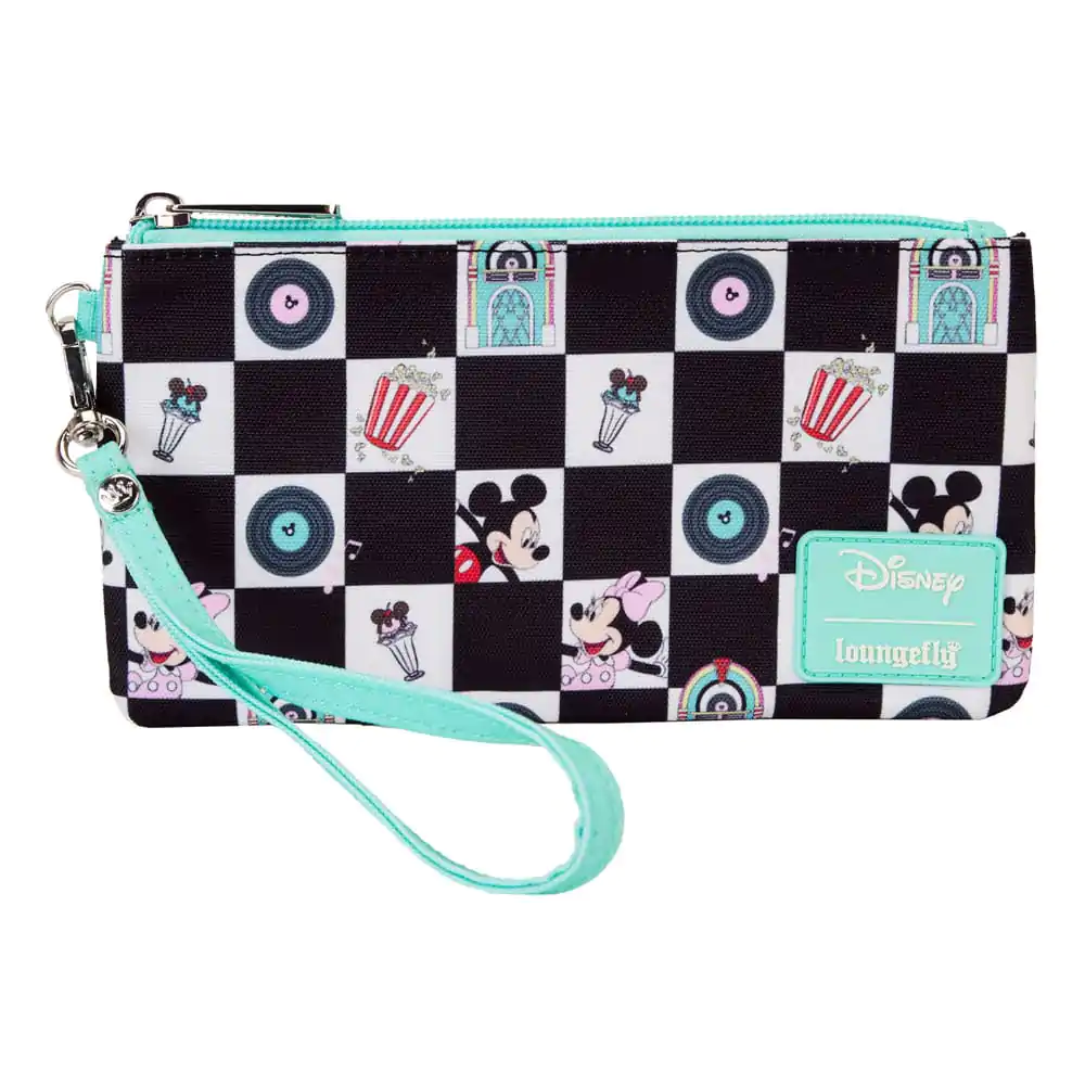 Disney by Loungefly Karten-Etui Mickey &amp; Minnie Date Night Diner AOP Produktfoto