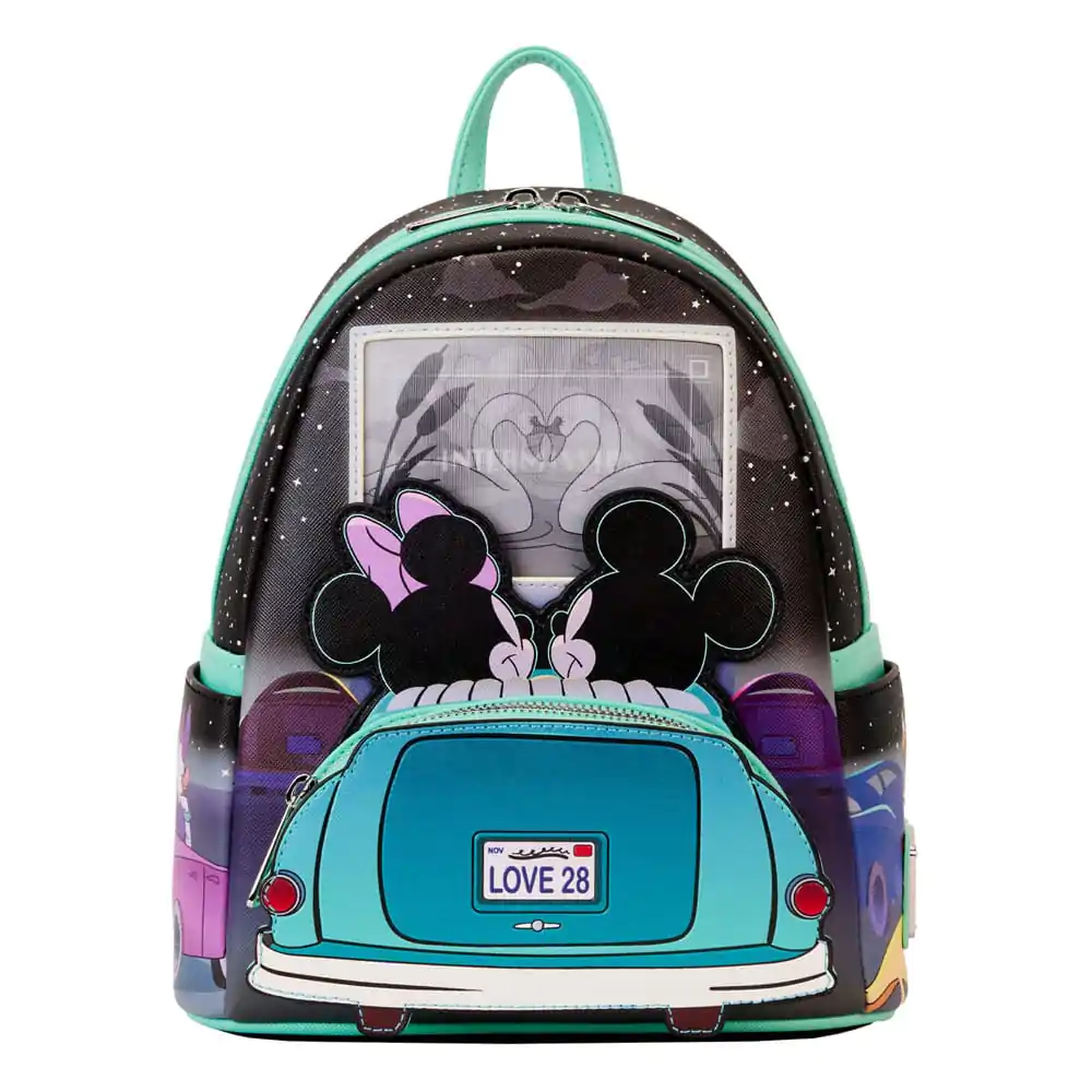 Disney by Loungefly Mini-Rucksack Mickey &amp; Minnie Date Night Drive-In Produktfoto