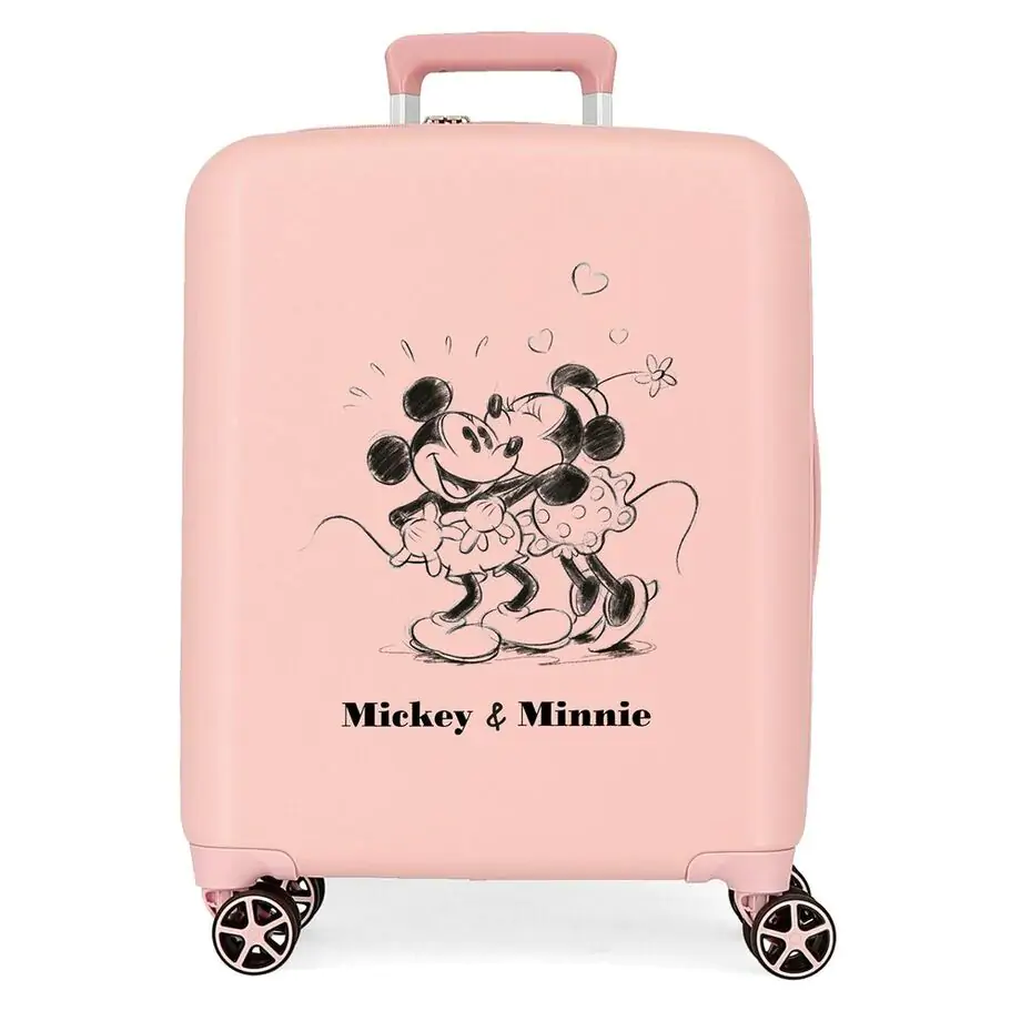 Disney Mickey & Minnie Kisses ABS Trolley Koffer 55cm Produktfoto