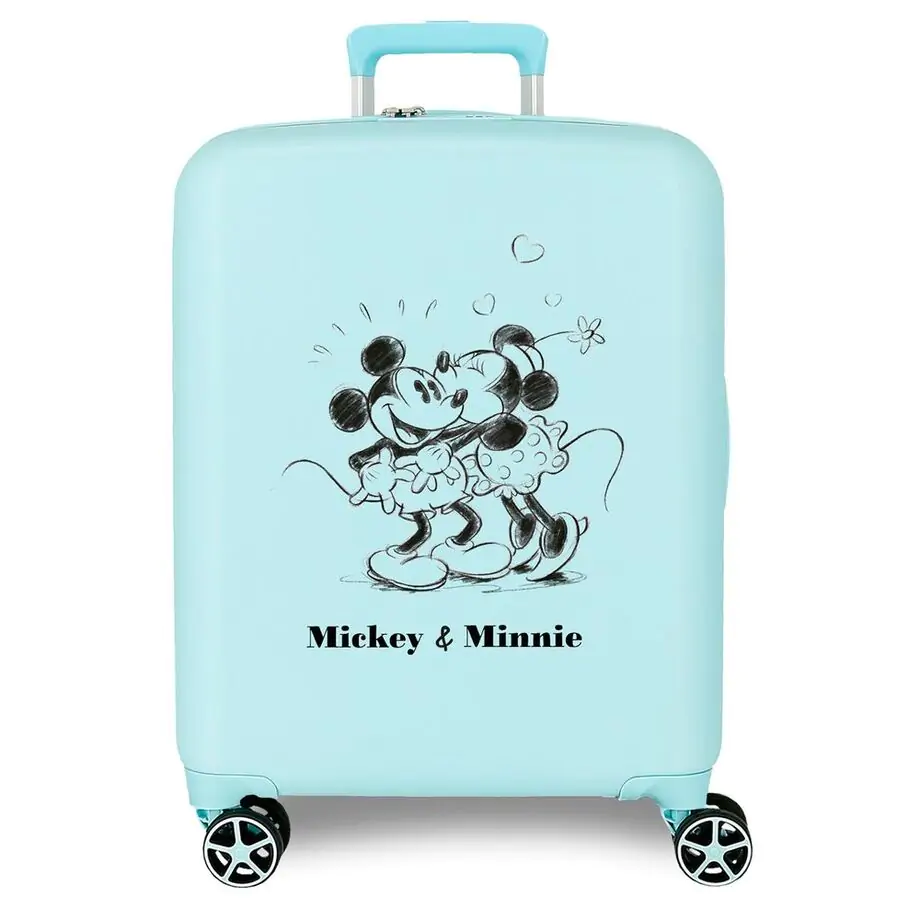 Disney Mickey & Minnie Kisses ABS Trolley Koffer 55cm Produktfoto