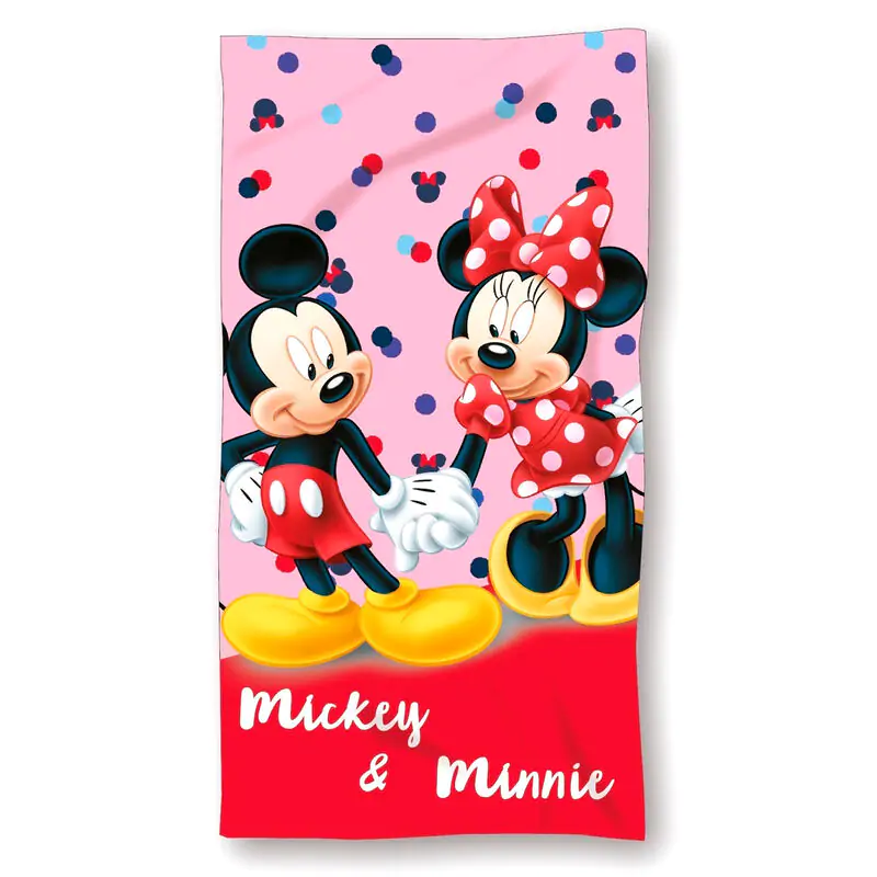 Disney Mickey & Minnie Microfaser Strandtuch termékfotó