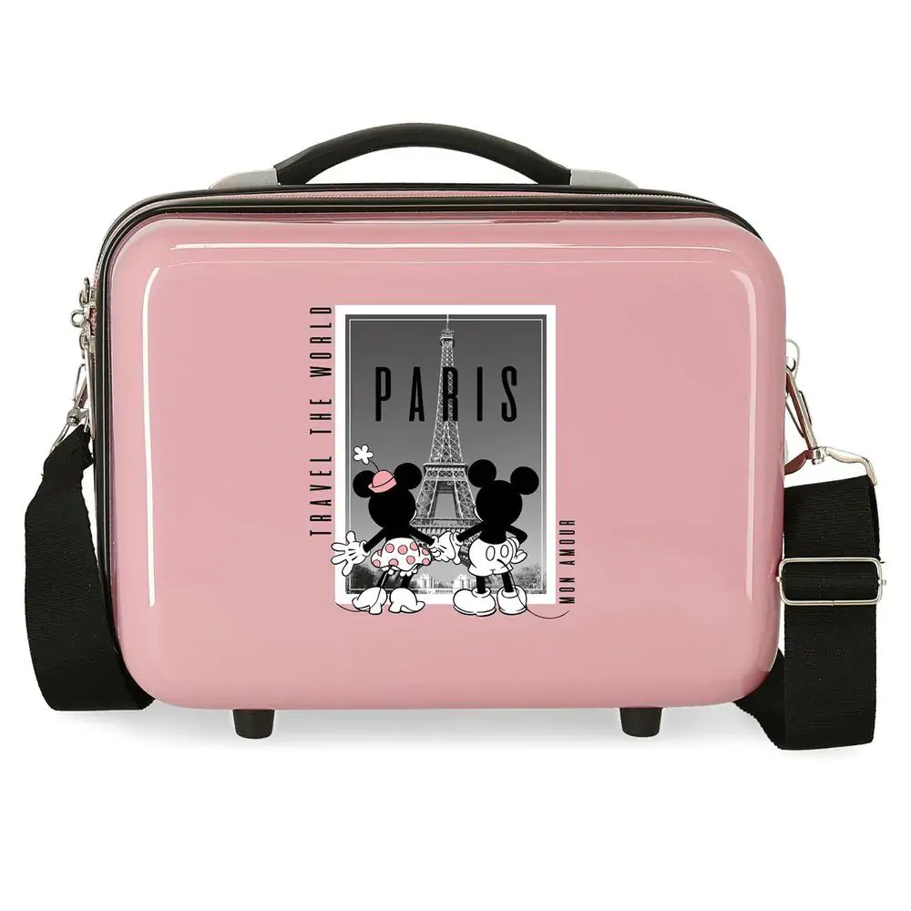 Disney Mickey & Minnie Paris Anpassungsfähig ABS Kosmetiktasche Produktfoto