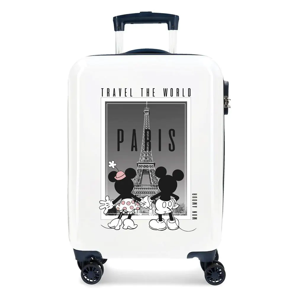 Disney Mickey & Minnie Paris ABS Trolley Koffer 55cm Produktfoto