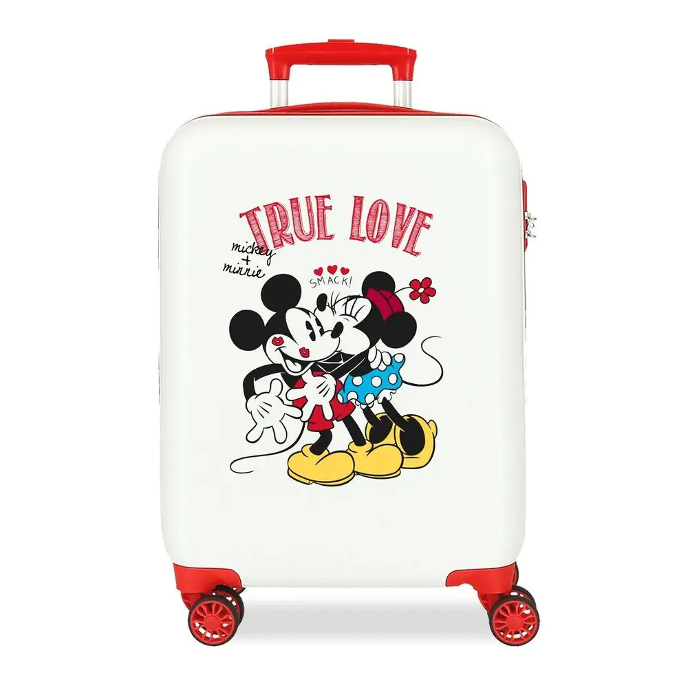 Disney Mickey & Minnie True Love ABS Trolley Koffer 55cm Produktfoto