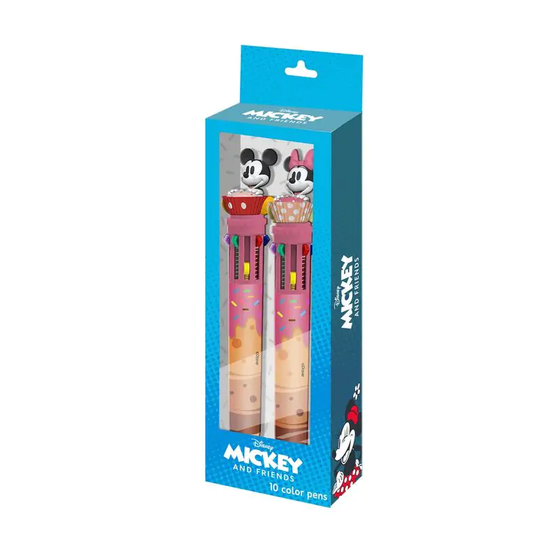 Disney Mickey and Friends Packung mit 2 Stiften in 10 Farben Produktfoto