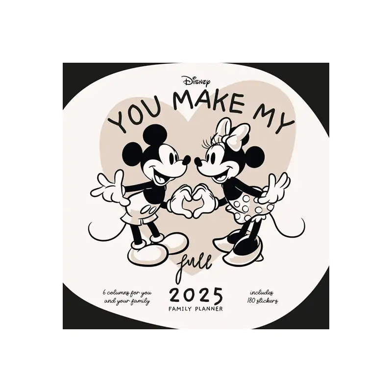 Disney Mickey and Friends Family Planer Kalender Produktfoto