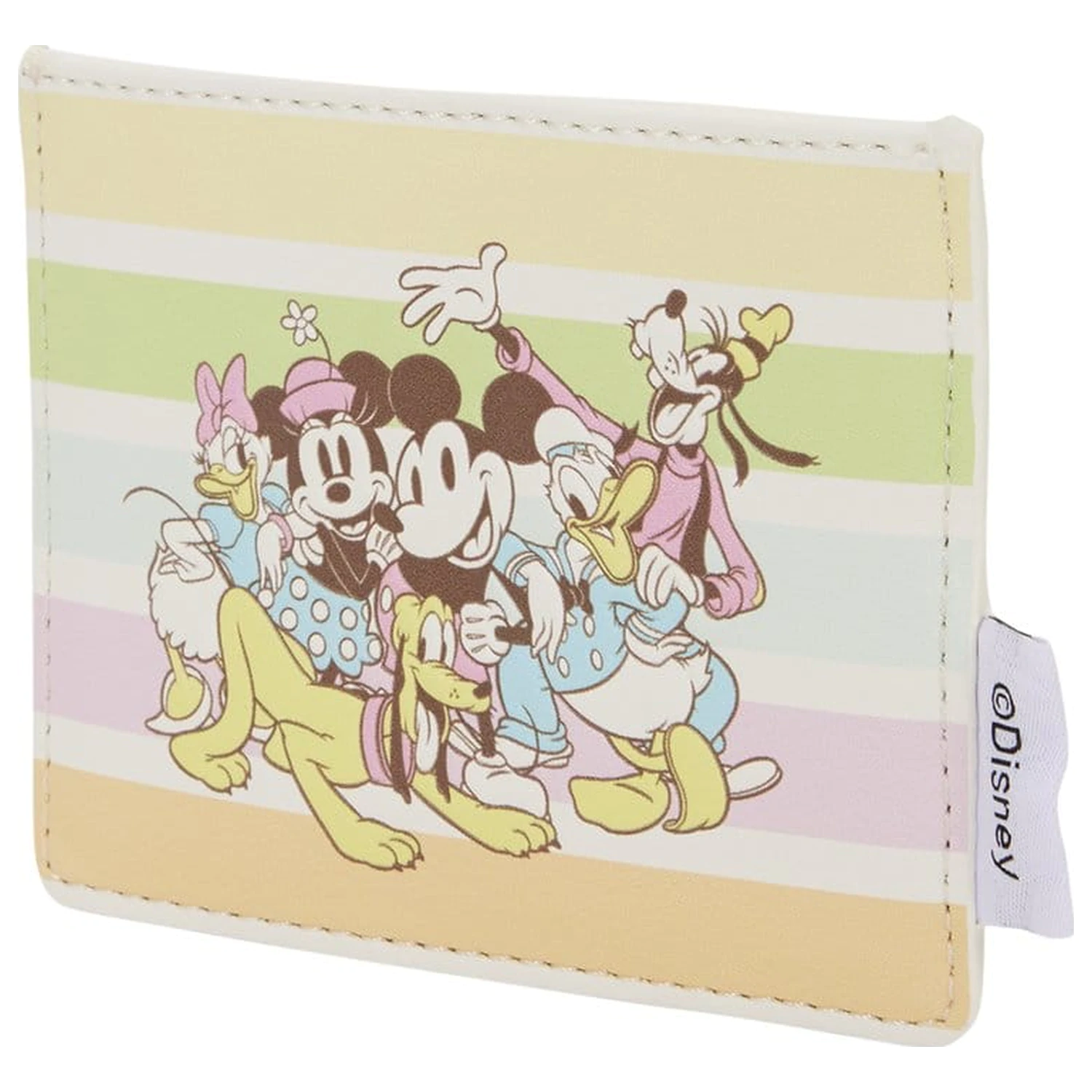 Disney by Loungefly Kartenhalter Mickey and Friends Rainbow Stripes Produktfoto