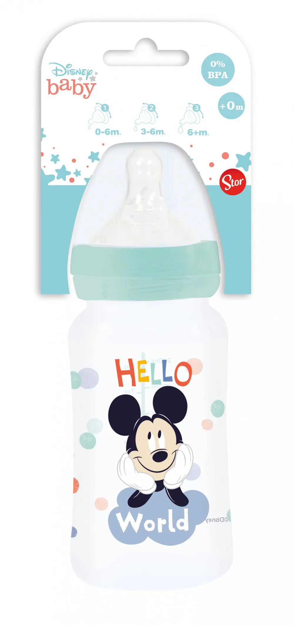 Disney Mickey Babyflasche 240 ml Produktfoto