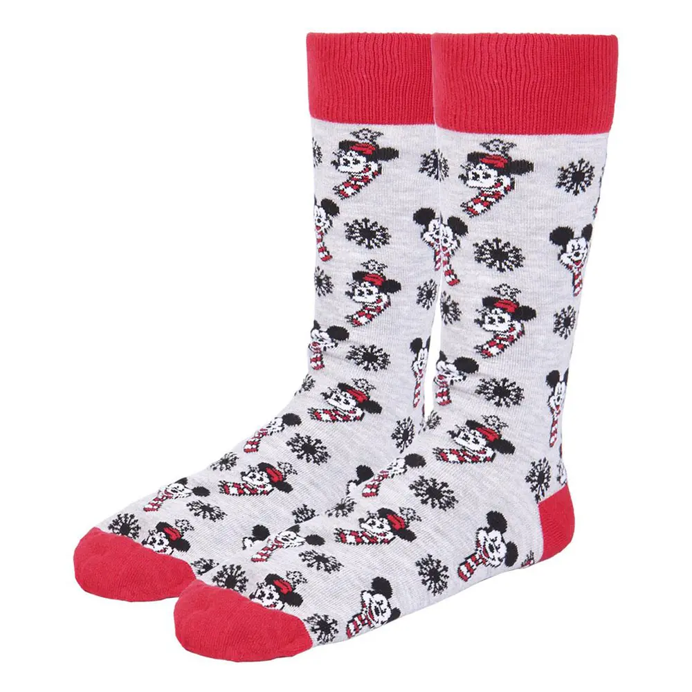 Disney Socken 3er-Pack Mickey Christmas Collection 36-41 Produktfoto