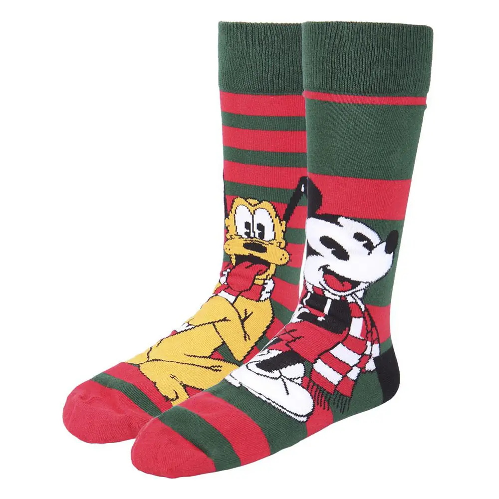 Disney Socken 3er-Pack Mickey Christmas Collection 40-46 Produktfoto