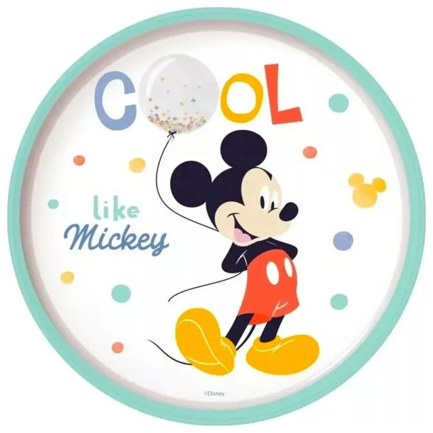 Disney Mickey Cool rutschfeste Mikro flache Platte Produktfoto