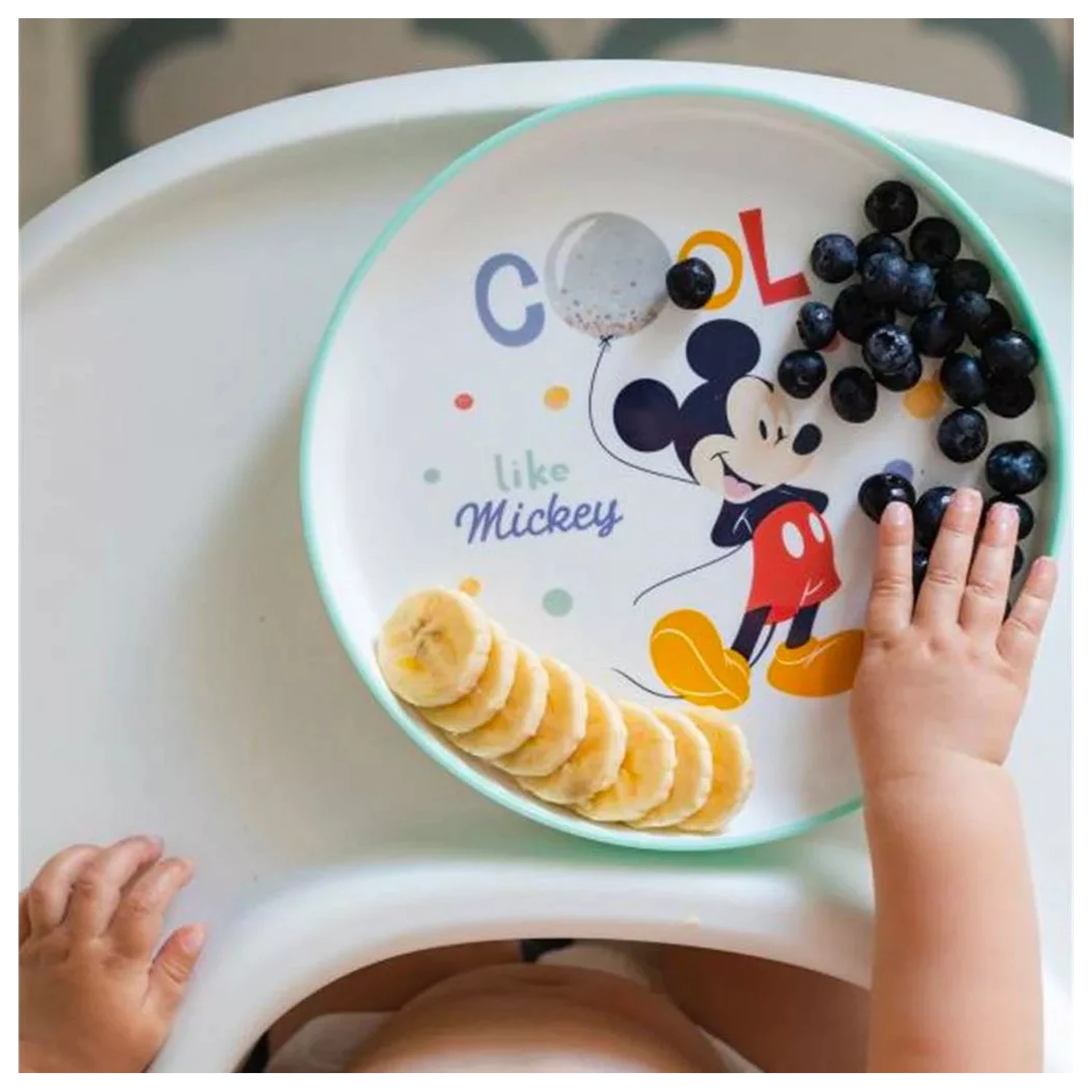 Disney Mickey Cool rutschfeste Mikro flache Platte Produktfoto