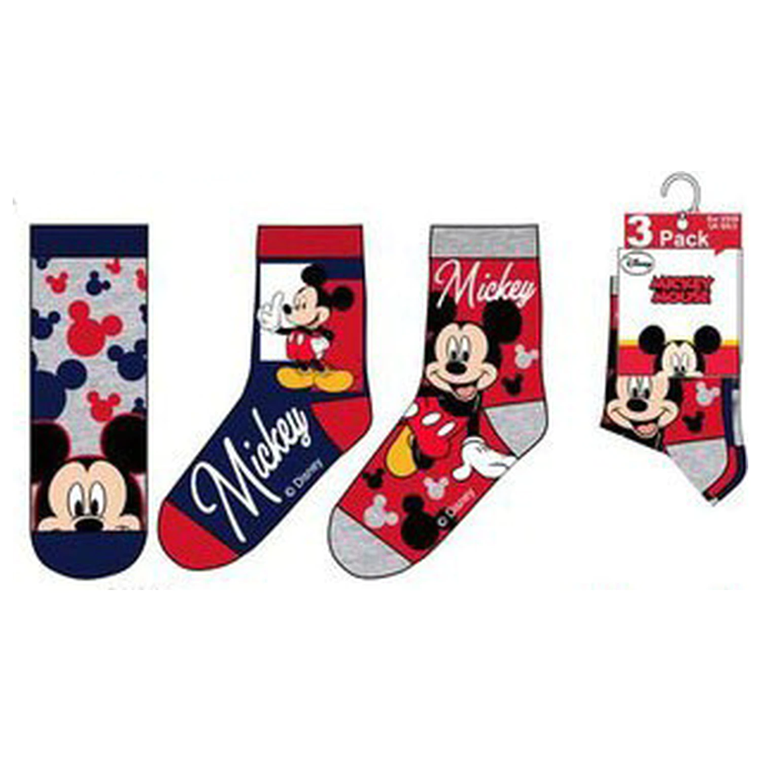 Disney Mickey Gemütliche Kinder Socken 27/30 Produktfoto