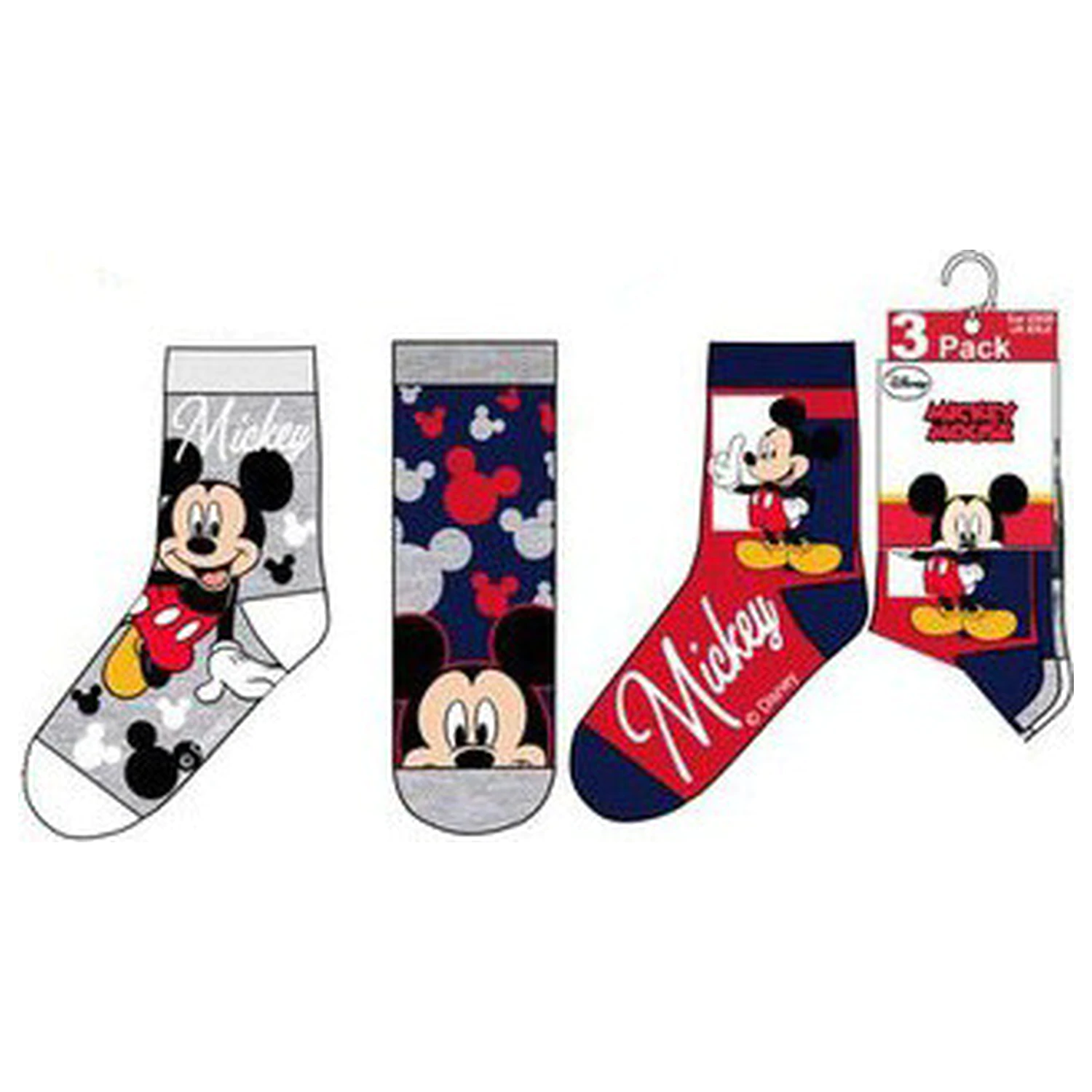 Disney Mickey Mouse Cozy Zehen Kinder Socken 27/30 Produktfoto