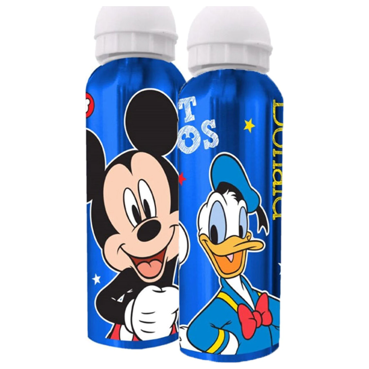Disney Mickey Mouse, Donald Duck Aluminium-Trinkflasche mit Trinktülle 500 ml Produktfoto
