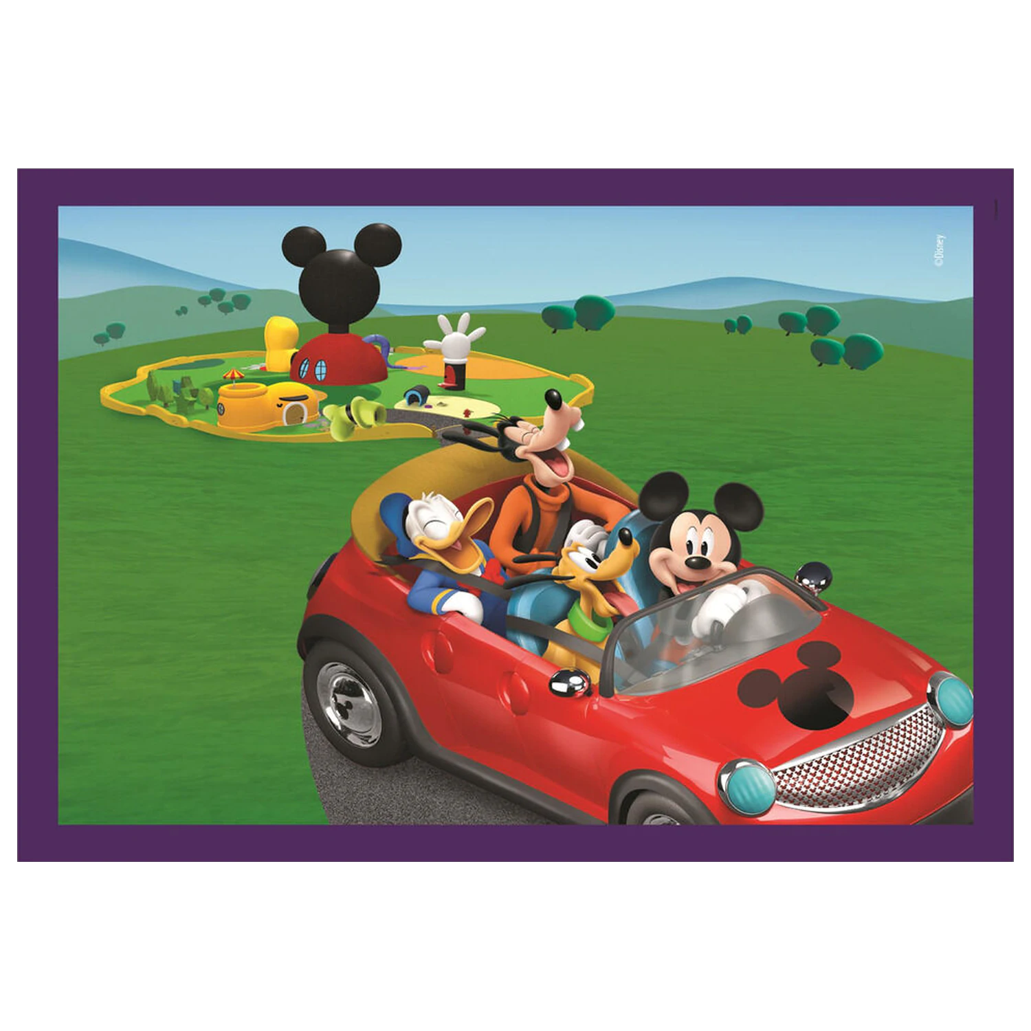 Disney Mickey Mouse Club House Puzzle 12-16-20-24 Teile Produktfoto