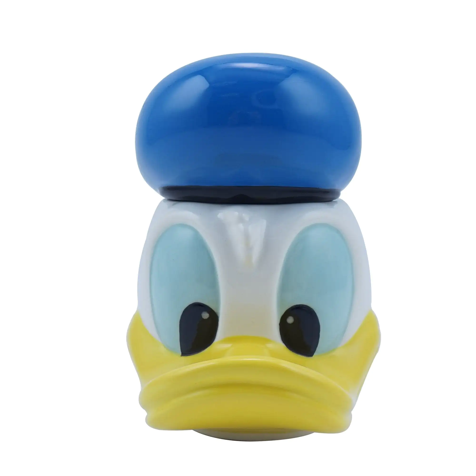 Disney Mickey Mouse - Donald Shaped Tasse mit Deckel Produktfoto