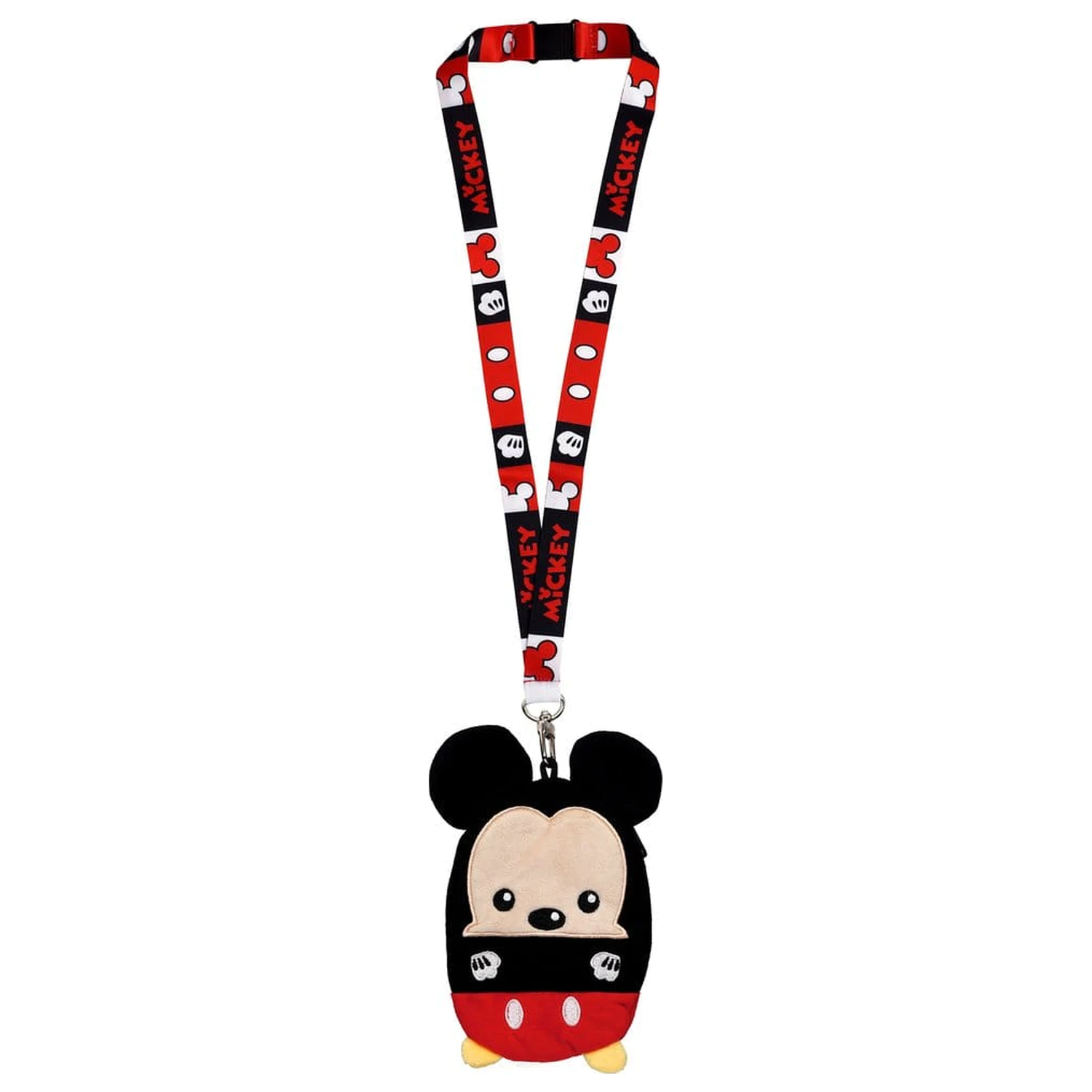 Disney Deluxe Schlüsselband mit Kartenhalter Mickey Mouse Produktfoto