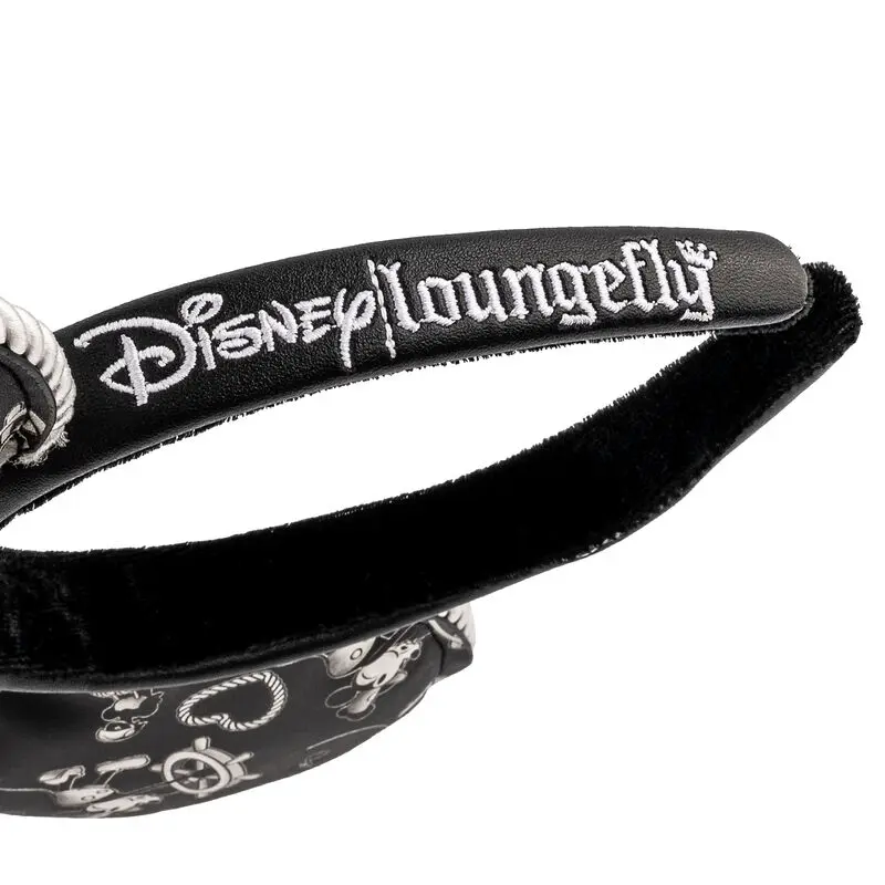 Disney by Loungefly Haarreif Steamboat Willie Applique Hat Rope Piping Ears Produktfoto
