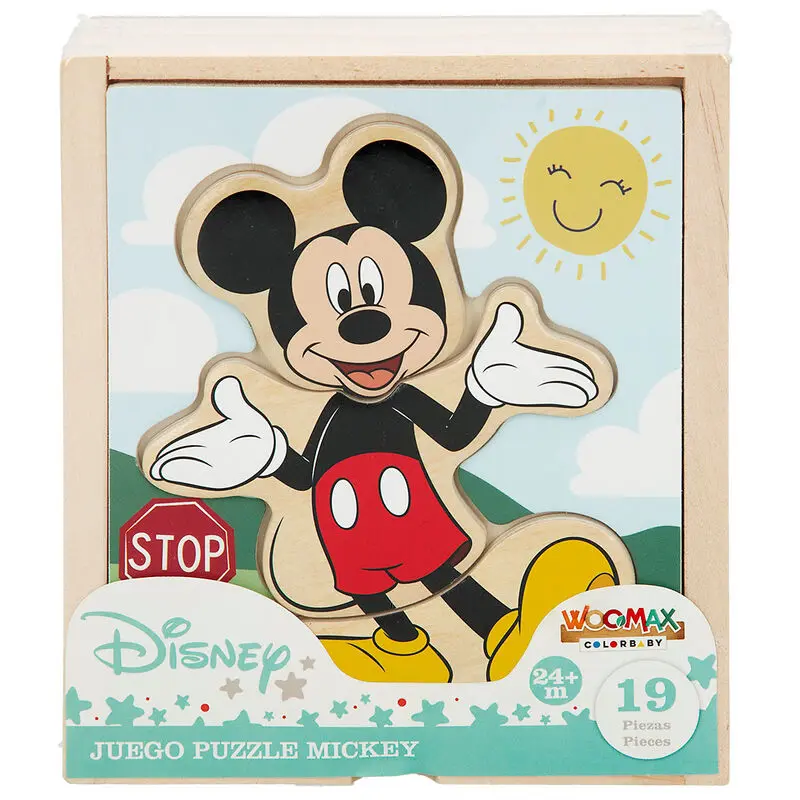 Disney Mickey hölzern puzzle Produktfoto