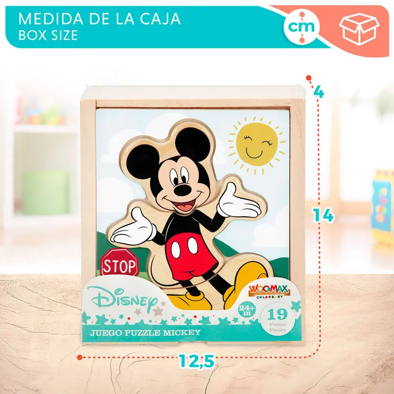 Disney Mickey hölzern puzzle Produktfoto