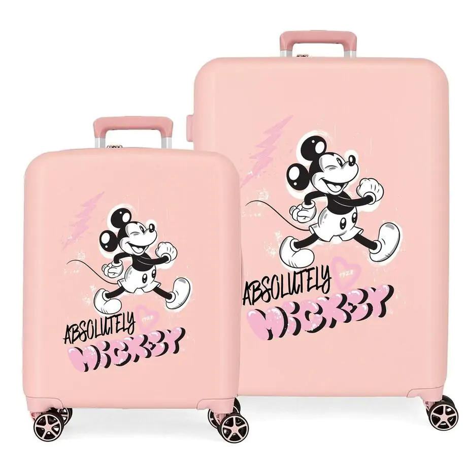 Disney Mickey Friendly ABS 2-er Pack Trolley Koffers Produktfoto