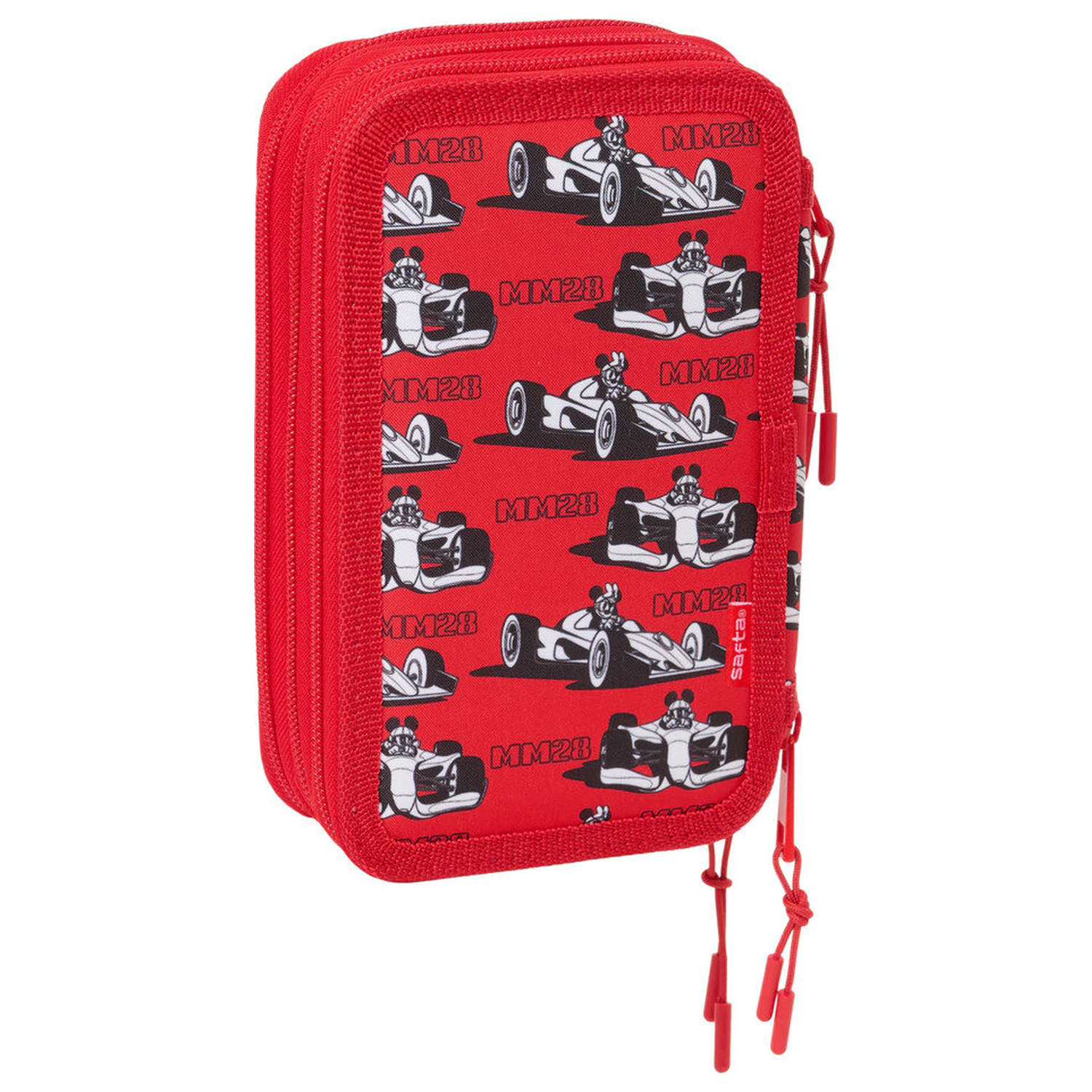 Disney Mickey & Friends Racing Dreifach-Federmäppchen 37-teilig Produktfoto