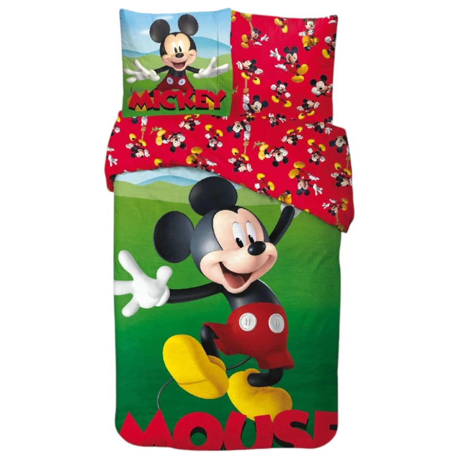Disney Mickey Garden Bettbezug Produktfoto