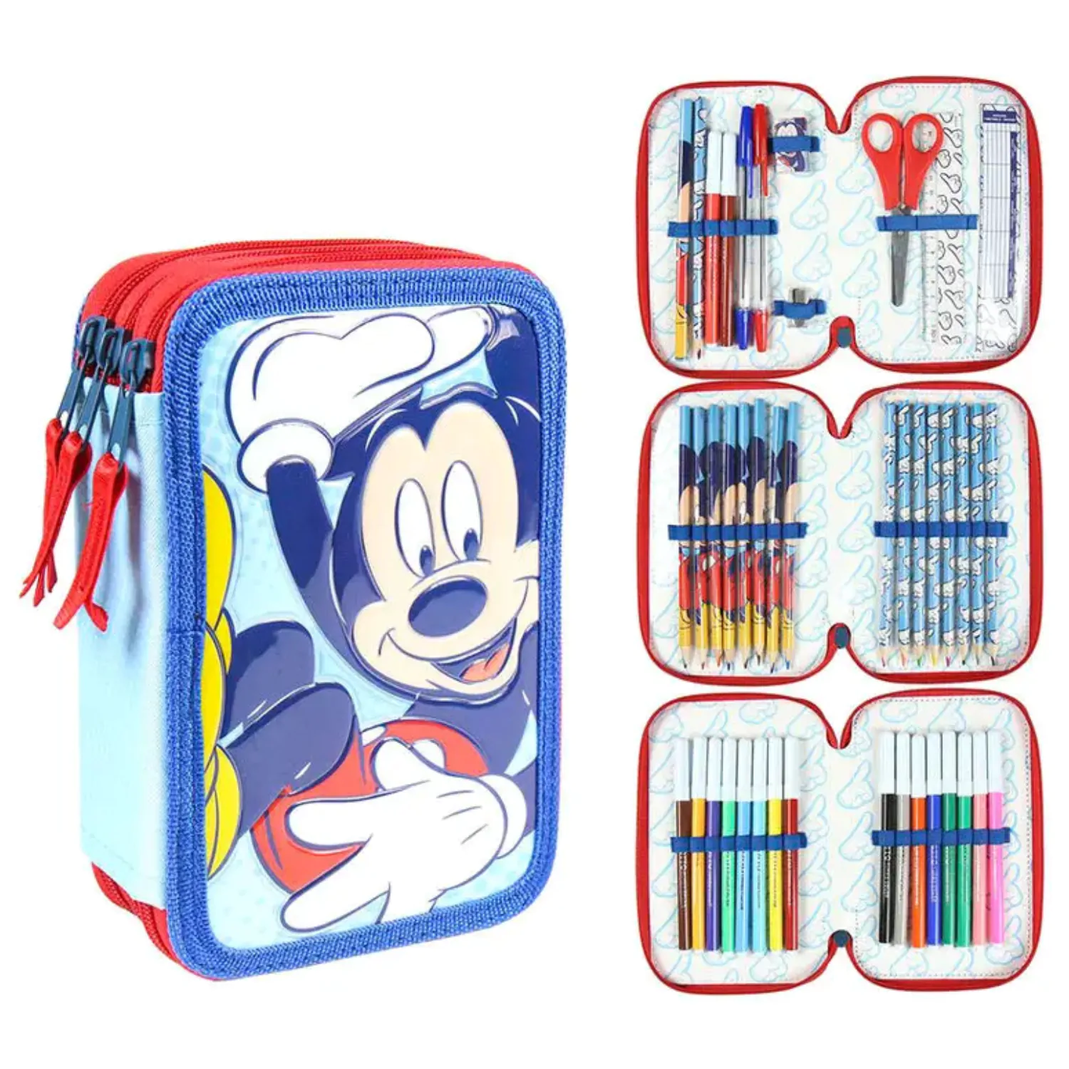 Disney Mickey Giotto Dreifaches Mäppchen Produktfoto