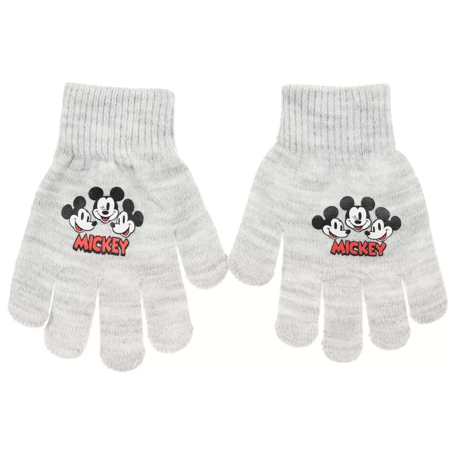Disney Mickey Grey Trio Kinder Handschuhe Produktfoto