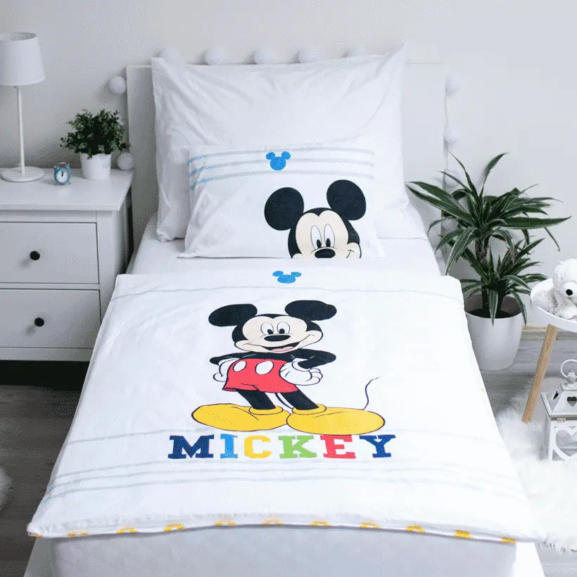 Disney Mickey Kinder-Bettbezug 100x135 cm, 40x60 cm Produktfoto