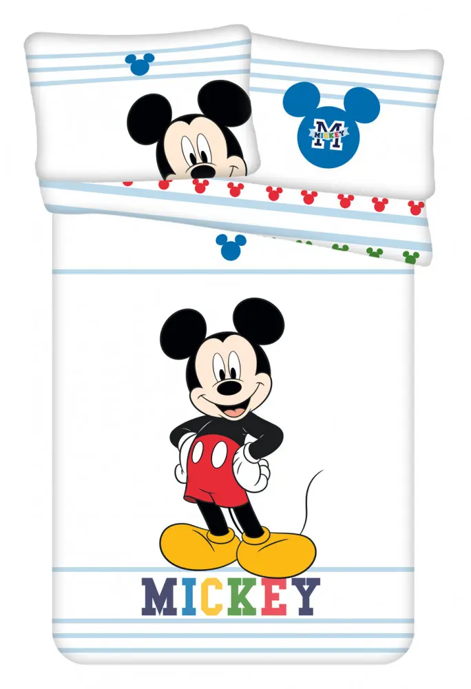 Disney Mickey Kinder-Bettbezug 100x135 cm, 40x60 cm Produktfoto