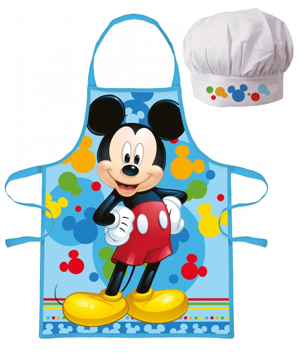 Disney Mickey Kinder Schürze 2-teiliges Set Produktfoto