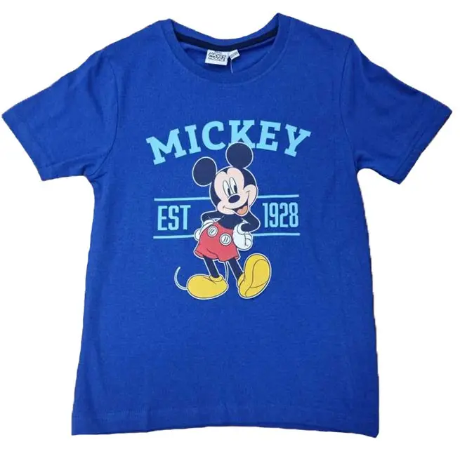 Disney Mickey EST 1928 Kinder Kurzarm-T-Shirt Produktfoto