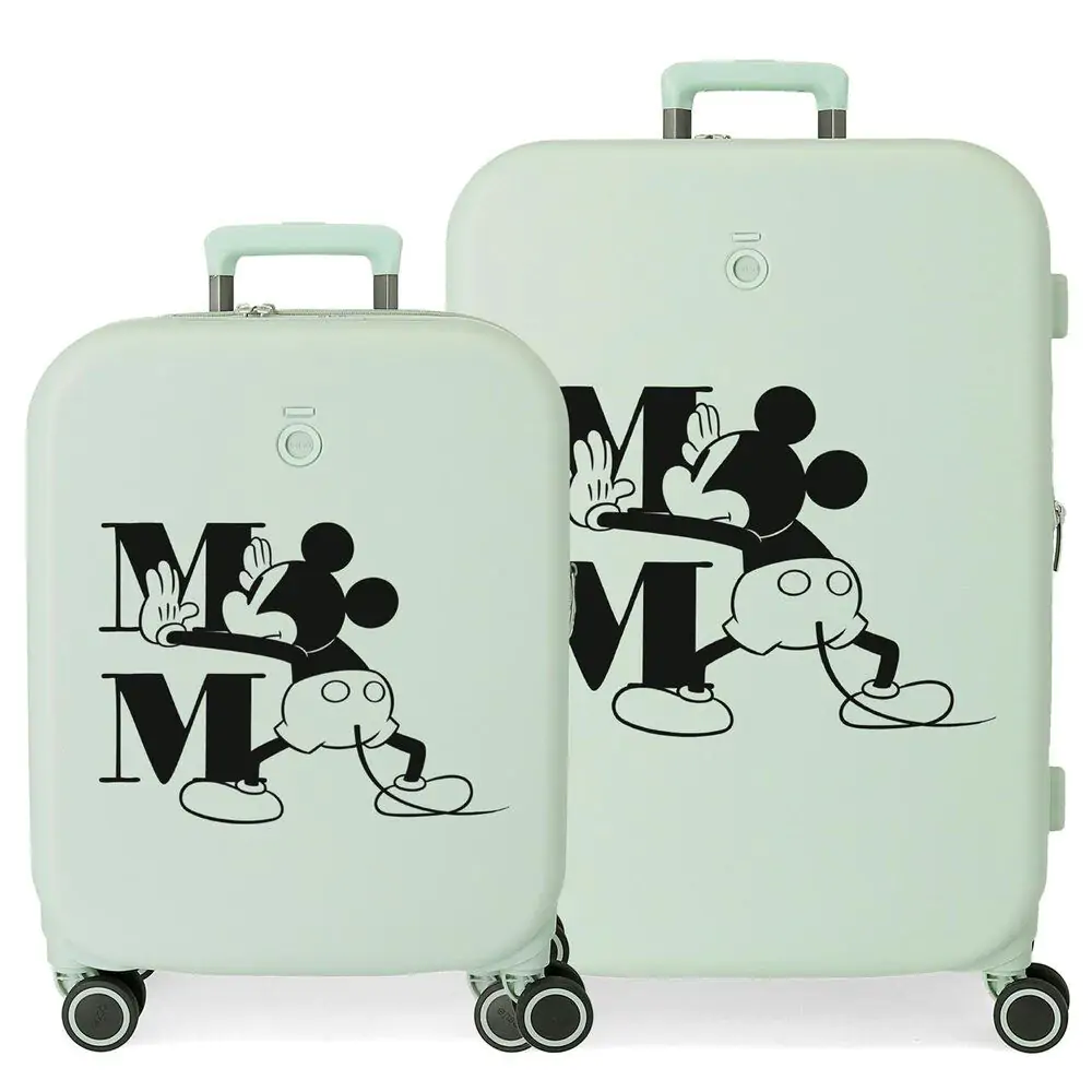 Disney Mickey Happiness ABS 2-er Pack Trolley Koffers Produktfoto