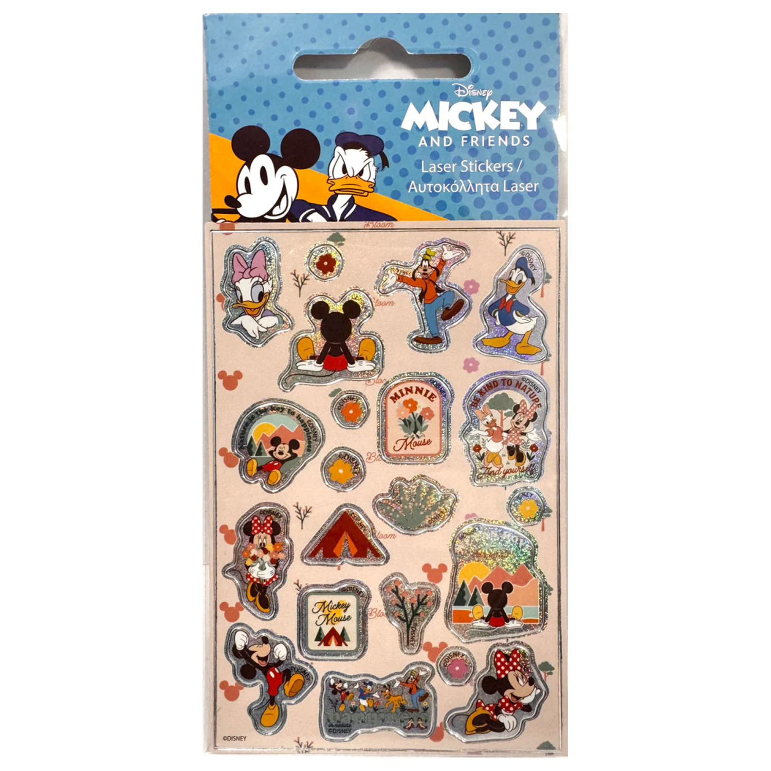 Disney Mickey Happiness Holografisches Aufkleber-Set Produktfoto