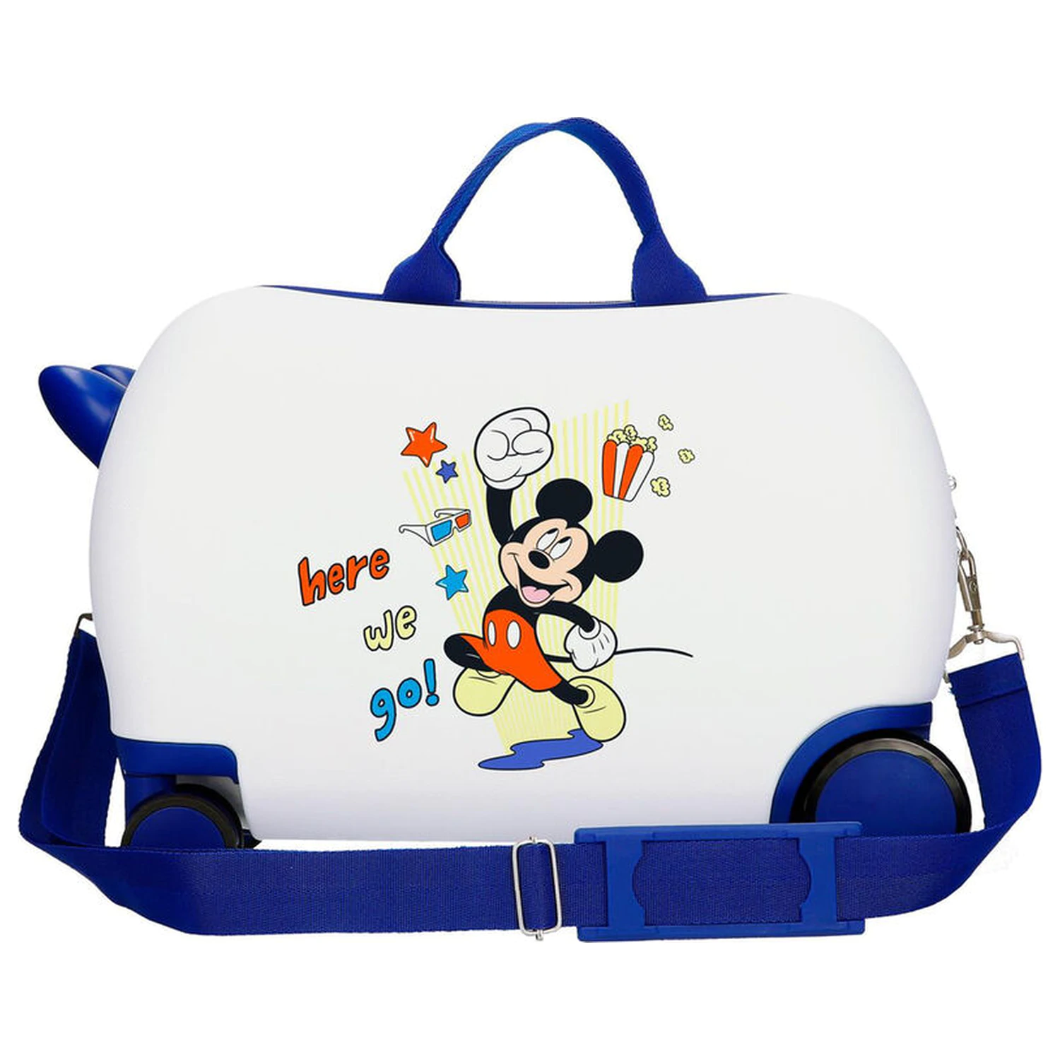 Disney Mickey Here We Go ABS Rollkoffer 45 cm Produktfoto