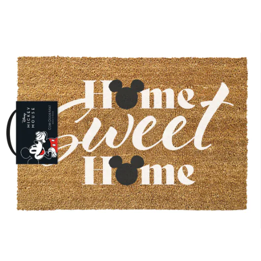 Disney Mickey Home Sweet Home Fußmatte Produktfoto