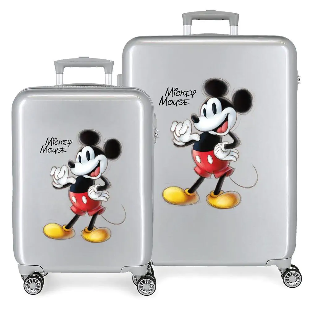 Disney Mickey Joyful ABS 2-er Pack Trolley Koffers Produktfoto