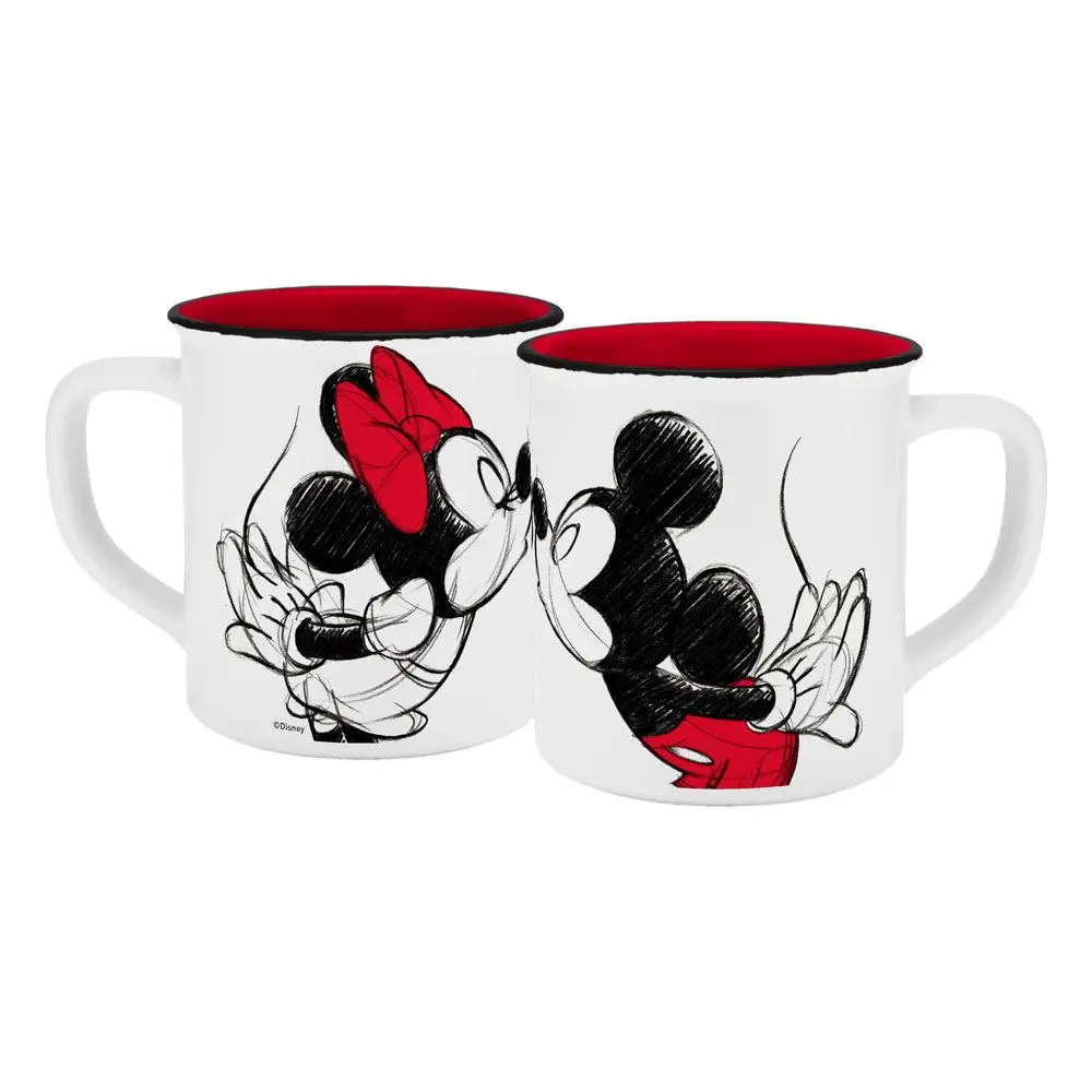 Disney Tasse Micky Kiss Sketch Rot termékfotó