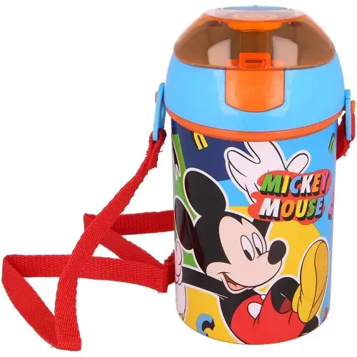 Disney Mickey Mouse Wasserflasche, Sportflasche 450 ml Produktfoto